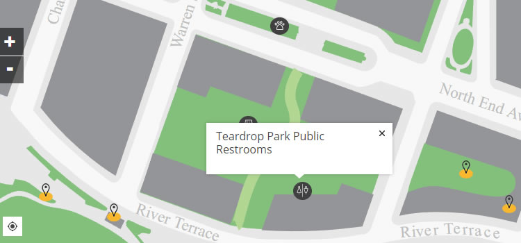 Teardrop Park Public Restrooms